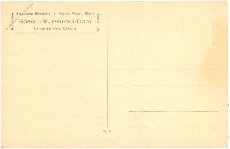 soest i.w., patrokli dom, inneres des chors