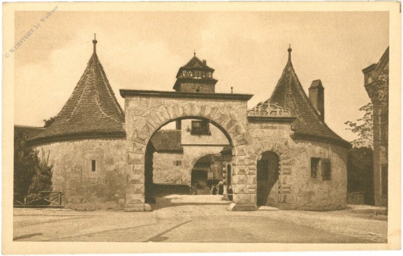rothenburg, rödertor rothenburg, rödertor