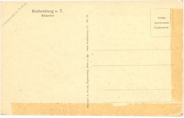 rothenburg, rödertor