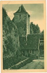 rothenburg, an der stadtmauer