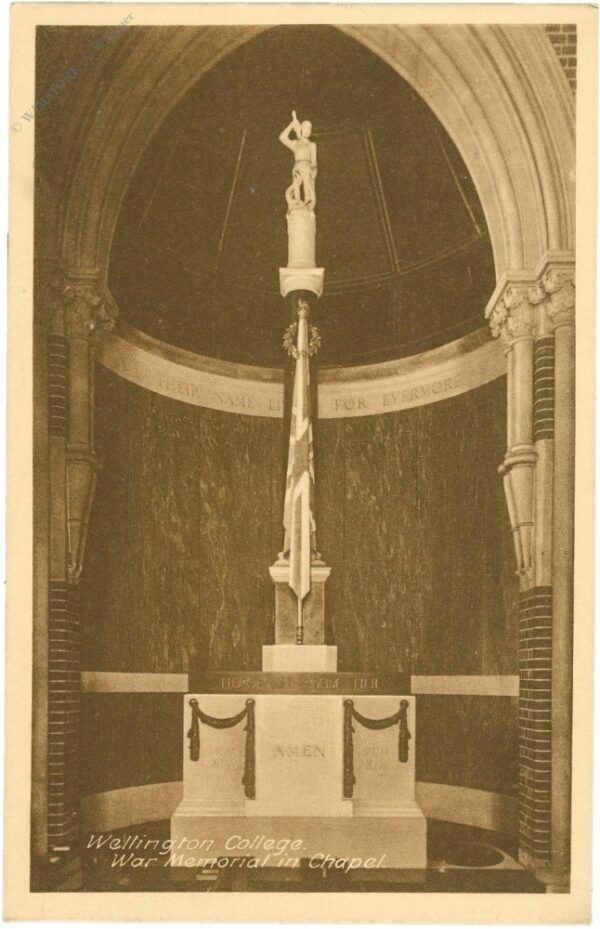 crowthorne, wellington college, war memorial in chapel