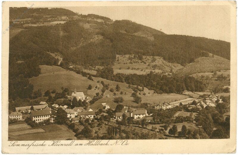 kleinzell am hallbach, ansicht kleinzell am hallbach, ansicht