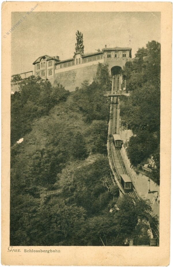 graz, schlossbergbahn