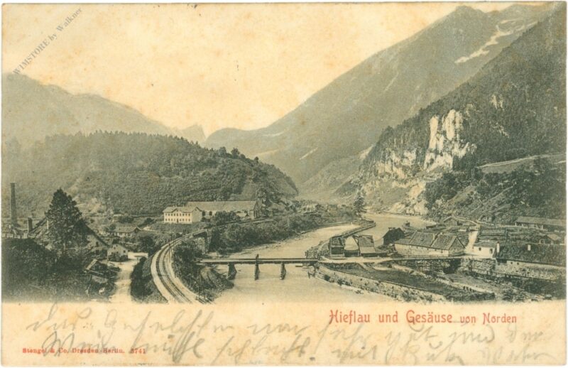 hieflau, und gesäuse von norden
