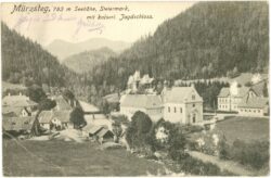 mürzsteg, mit kaiserl. jagdschloss