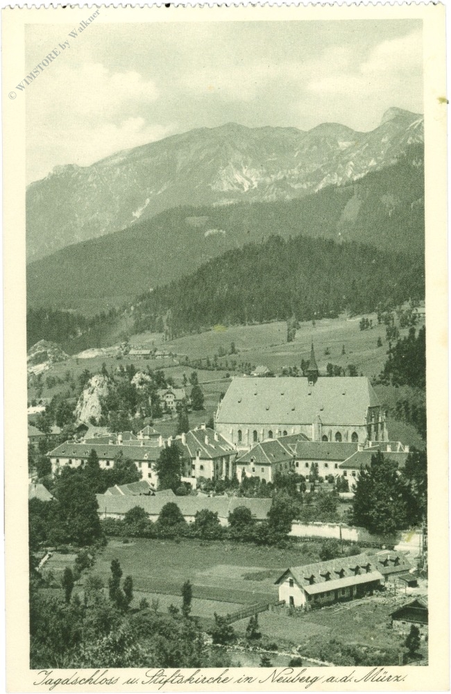 neuberg an der mürz, jagdschloss und stiftskirche