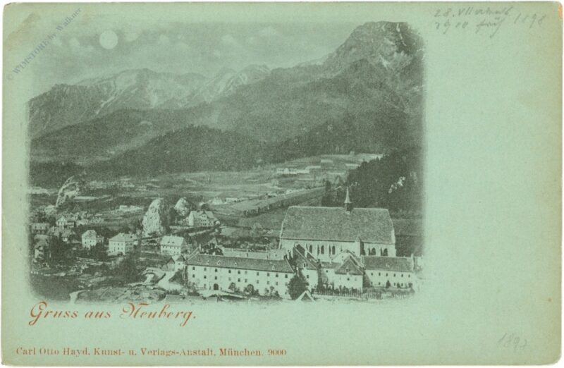 neuberg, ortsansicht neuberg, ortsansicht