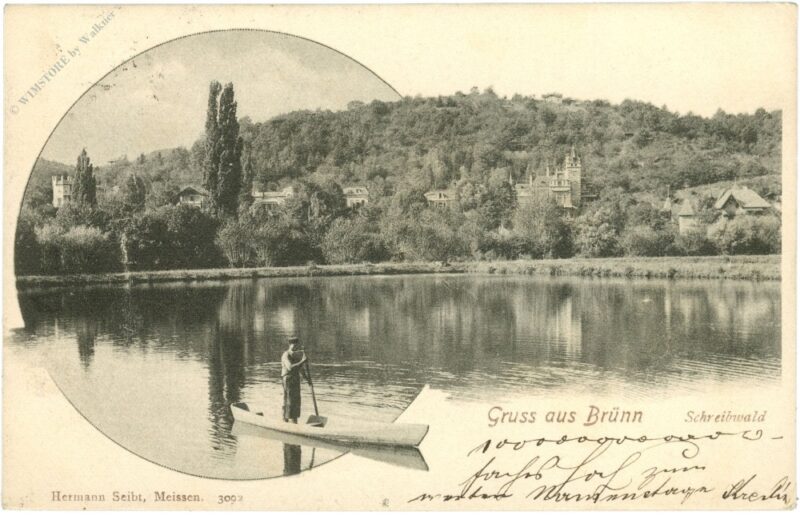 brünn, gruss aus, schreibwald brünn, gruss aus, schreibwald