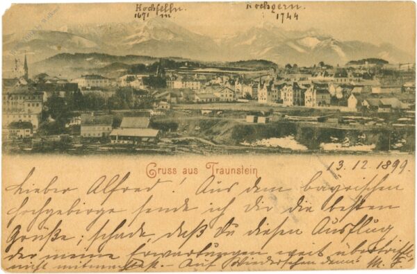 traunstein, ortsansicht