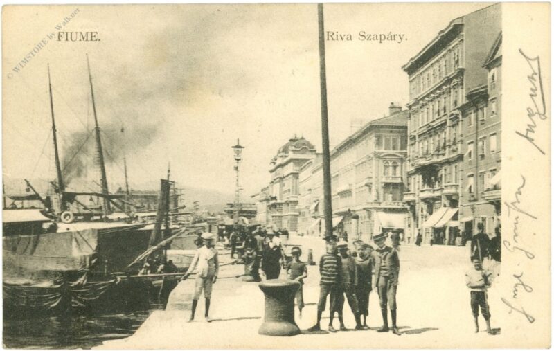 rijeka, riva szapary
