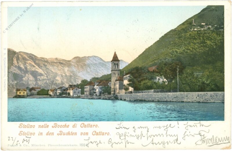 stolivo, in den buchten von cattaro stolivo, in den buchten von cattaro