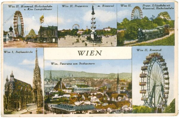 wien, multiansicht