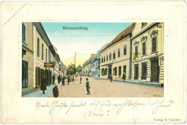 mürzzuschlag, ortsansicht