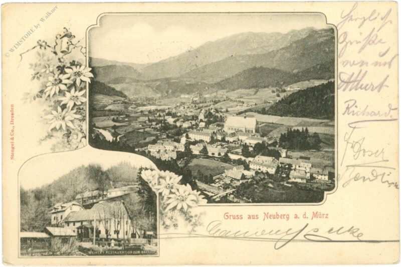 neuberg an der mürz, gruss aus neuberg an der mürz, gruss aus
