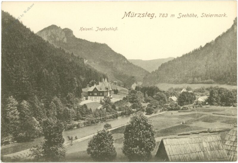 mürzsteg, kaiserl. jagdschloss mürzsteg, kaiserl. jagdschloss