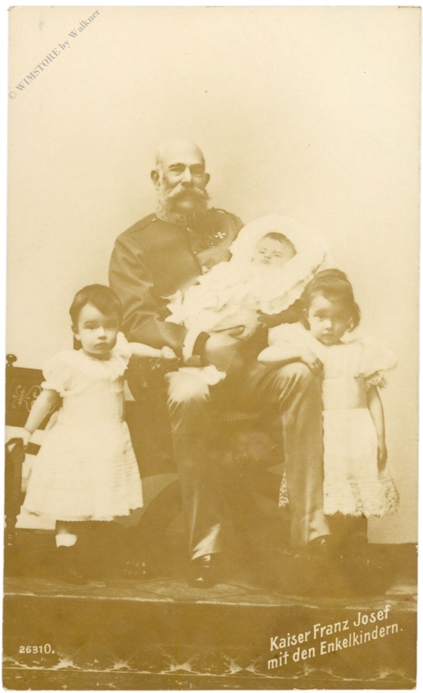 kaiser franz josef mit den enkelkindern kaiser franz josef mit den enkelkindern