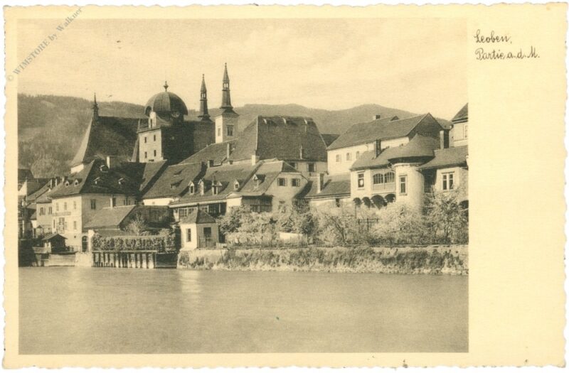 leoben, partie an der mur leoben, partie an der mur