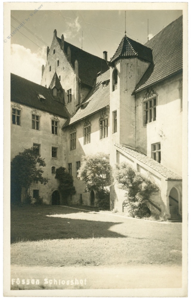 füssen, schlossplatz füssen, schlossplatz