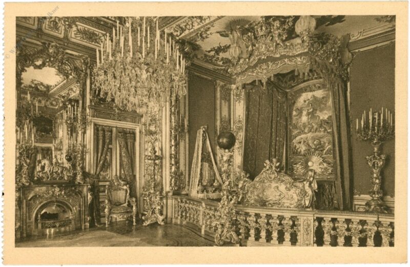 herrenchiemsee, schloss, schlafzimmer herrenchiemsee, schloss, schlafzimmer