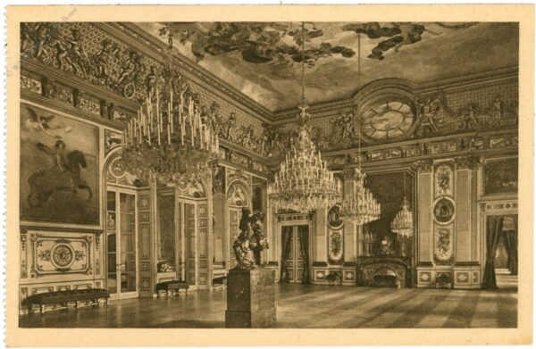 herrenchiemsee, schloss, ochsenaugensaal