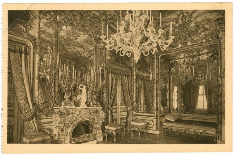 herrenchiemsee, schloss, blaues ruhezimmer herrenchiemsee, schloss, blaues ruhezimmer