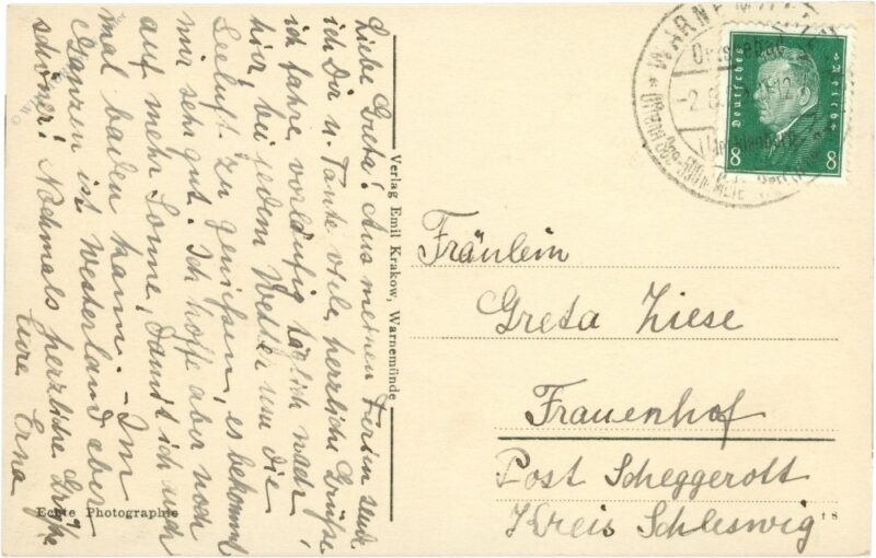 warnemünde, auf der mole bei sturm