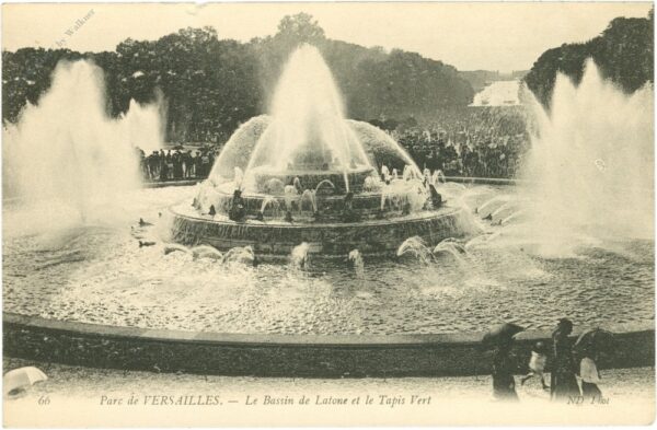 versailles, park, brunnen