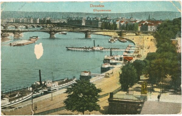 dresden, elbpanorama
