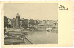 wien 1, urania mit donaukanal