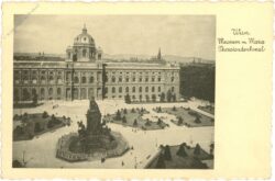 wien 1, museum mit maria theresiendenkmal