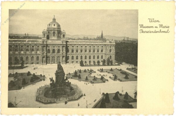 wien 1, museum mit maria theresiendenkmal