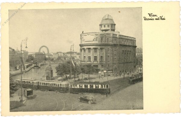 wien 1, urania mit kai