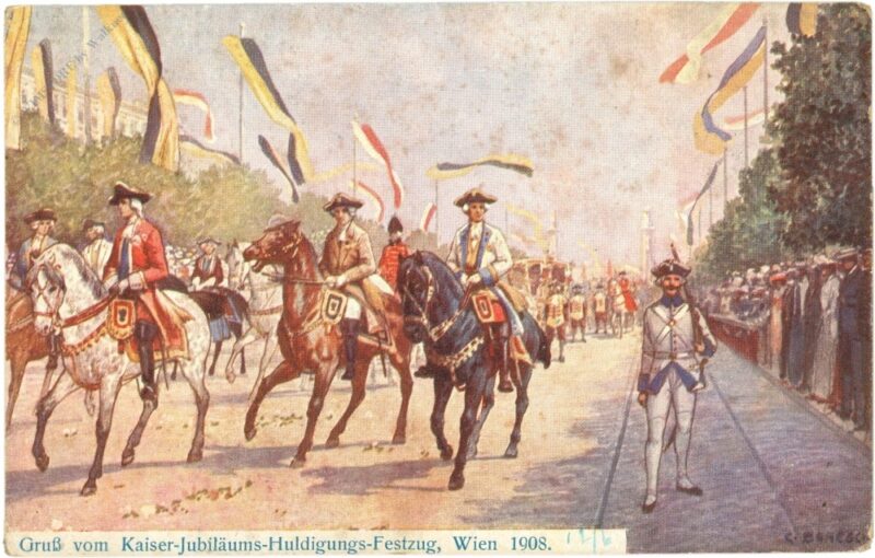 kaiser jubiläums huldigungs festzug 1908 kaiser jubiläums huldigungs festzug 1908