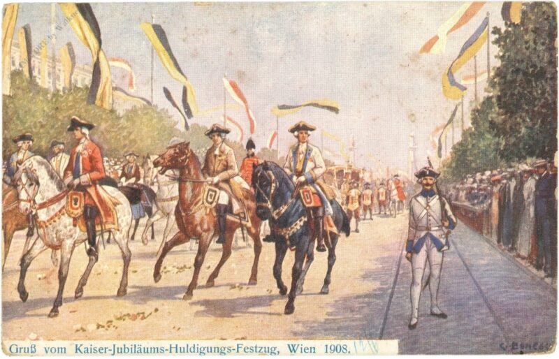 kaiser huldigungs festzug 1908 kaiser huldigungs festzug 1908