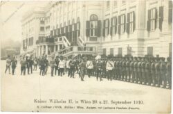 kaiser wilhelm ii. in wien 20.u.21. september 1910