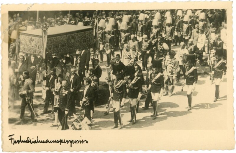 kaiser franz josef, fronleichnamsprozession kaiser franz josef, fronleichnamsprozession