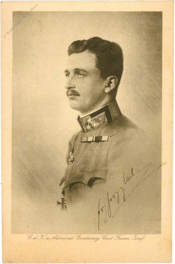g.d.k. u. admiral erzherzog karl franz josef