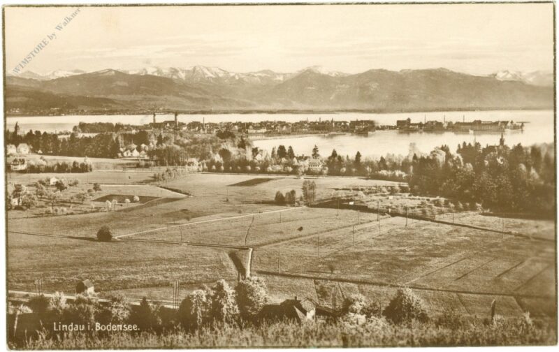 lindau am bodensee, ansicht lindau am bodensee, ansicht