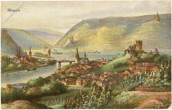 bingen, ortsansicht bingen, ortsansicht