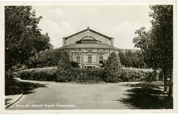 bayreuth, richard wagner festspielhaus