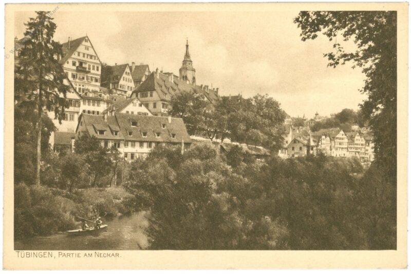 tübingen, partie am neckar tübingen, partie am neckar