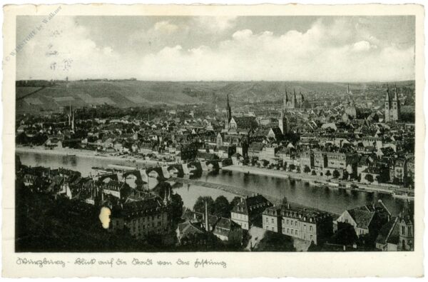 würzburg, blick auf die stadt