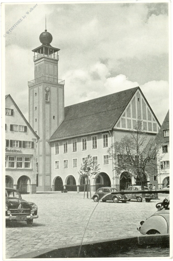 freudenstadt im schwarzwald, rathaus freudenstadt im schwarzwald, rathaus