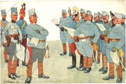 soldaten, zwei parteien