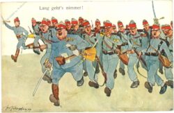 soldaten, lang geht's nimmer!