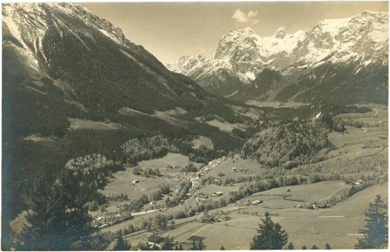 ramsau, vom soleleitungsweg ramsau, vom soleleitungsweg