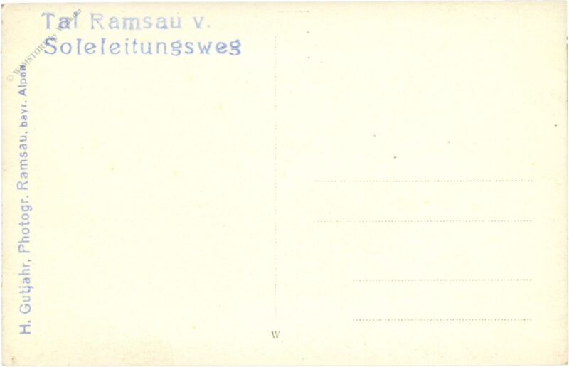 ramsau, vom soleleitungsweg