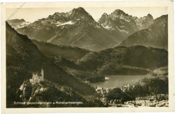 schwangau, schloss neuschwanstein und hohenschwangau