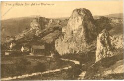 blaubeuren, s'lelt a klötzle blei glei bei blaubeuren