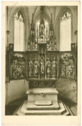 blaubeuren, klosterkirche, hochaltar, gesamtaufnahme